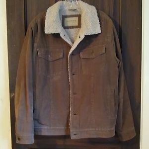Sonoma Corduroy Sheepskin-style Coat